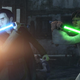 two jedi fighting